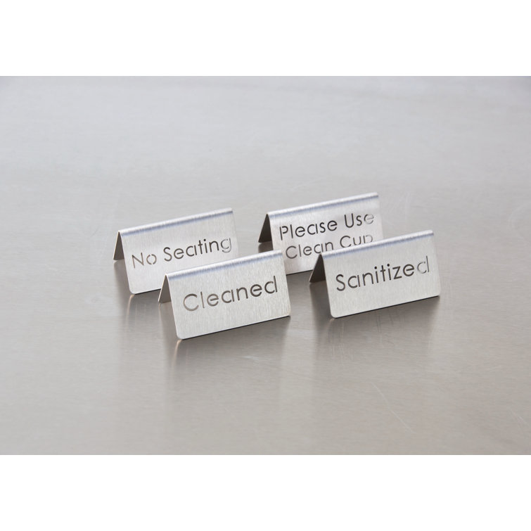 Service Ideas Stainless Steel Place Card Holder Wayfair